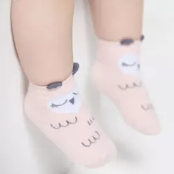 Baba fiú és lány állatos zokni
