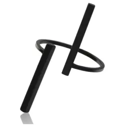 Modern geometriai állítható méretű gyűrű