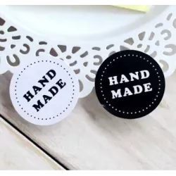Hand made matrica - fekete-fehér