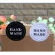 Hand made matrica - fekete-fehér