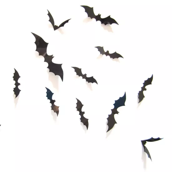3D denevér Halloween dekoráció