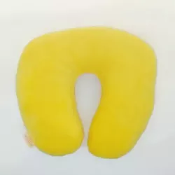 Sárga utazós nyakpárna