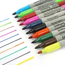 12 színű alkoholos filctoll készlet - permanens marker