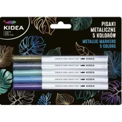Metál filctoll készlet 5 színű - Kidea