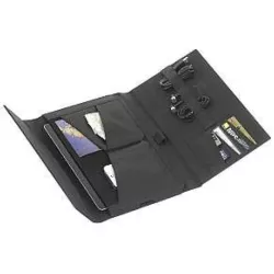 Tablet védő, rendszerező fekete tok - 10-12" méretre