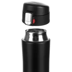 Fekete termosz - 440 ml thermo kulacs