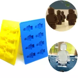 Lego figura szilikon forma - 8 db kicsi