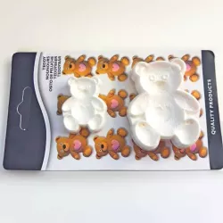 Maci, Teddy Bear formájú fondant és marcipán kiszúró