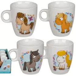 Pónis porcelán bögre
