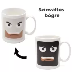 Színváltós rabló bögre