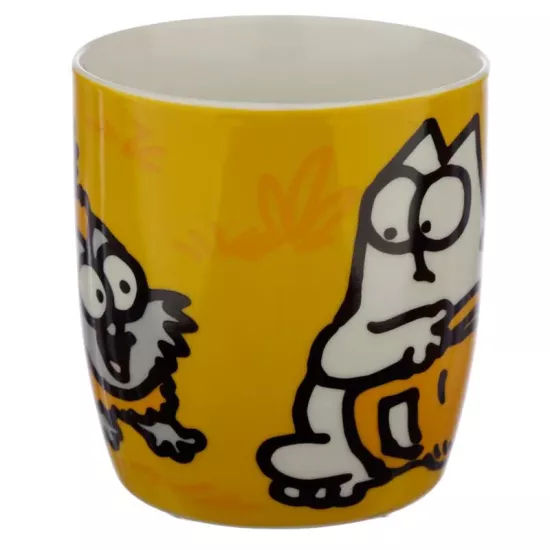 Simon's Cat cicás porcelán bögre több színben