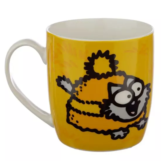 Simon's Cat cicás porcelán bögre több színben