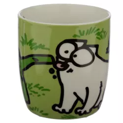 Simon's Cat cicás porcelán bögre több színben