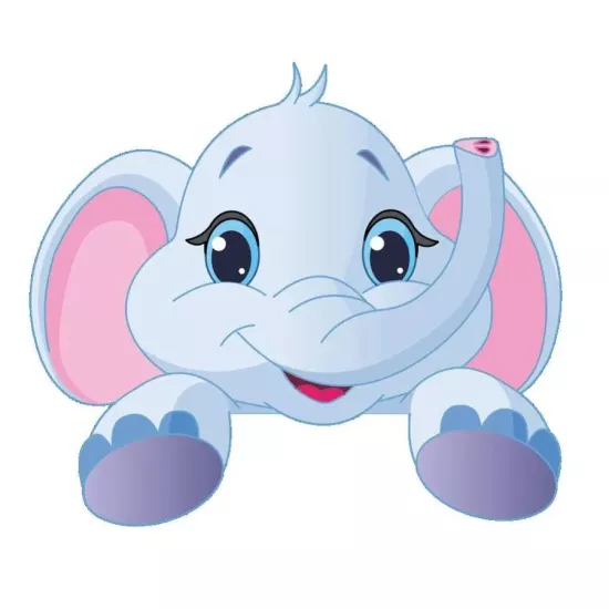 Állatos kapcsoló matrica: panda / elefánt