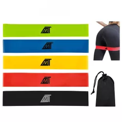 Malatec fitnesz erősítő gumipánt - miniband készlet