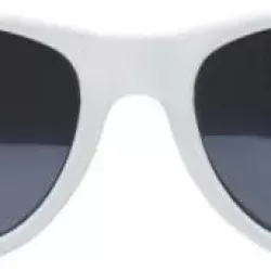 Retró fehér keretes napszemüveg